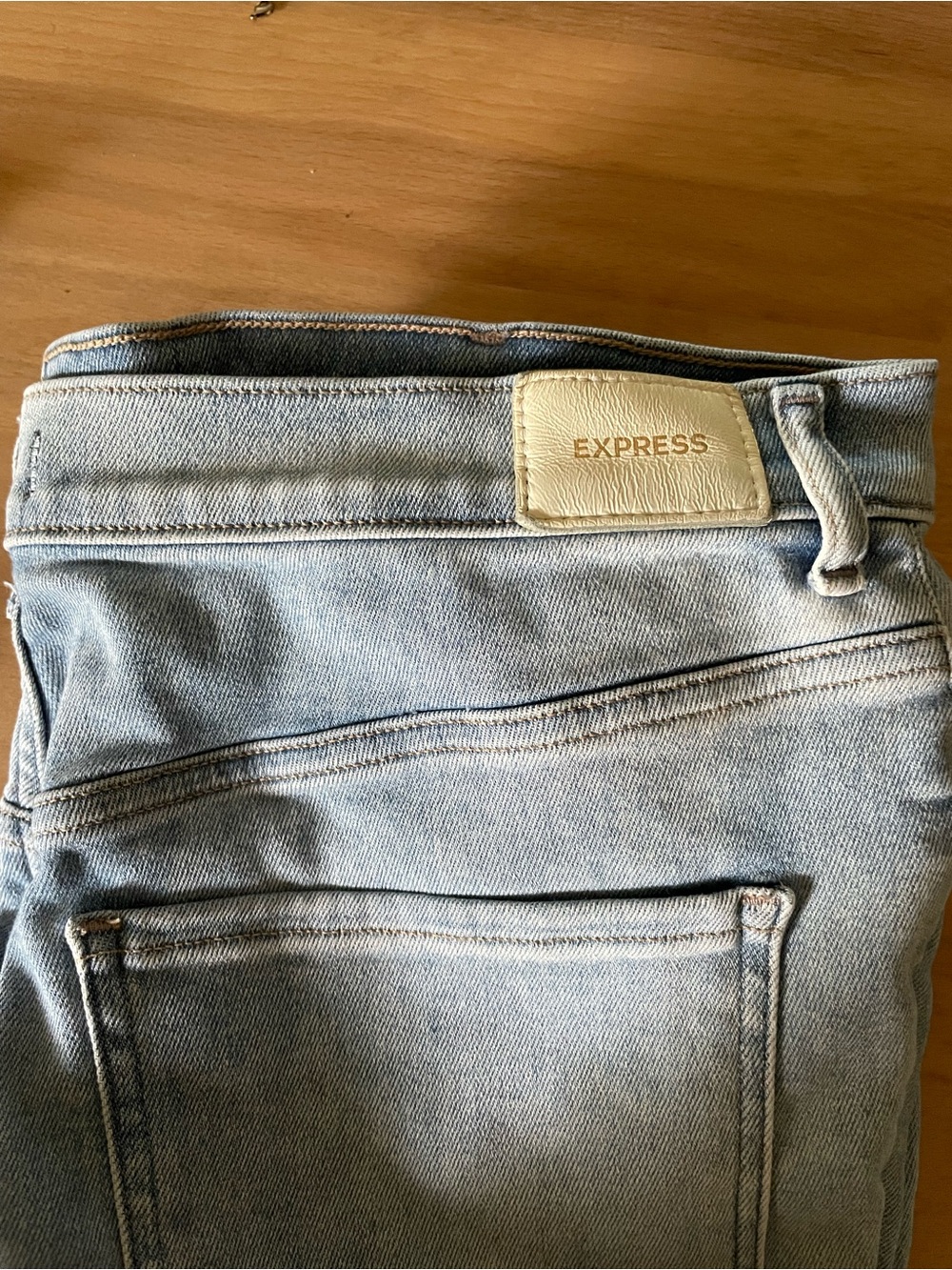 Express Light Blue Denim Jeans